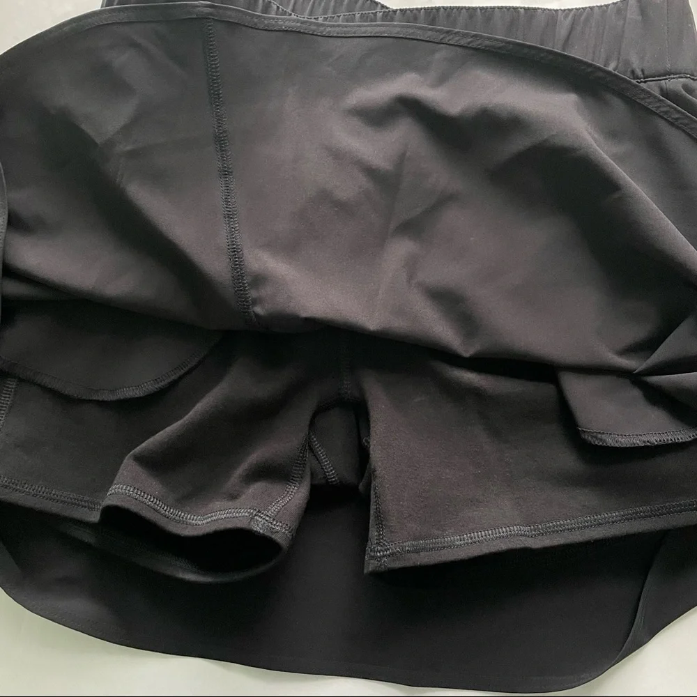 Talbots Black Athletic Tennis Skirt with Shorts